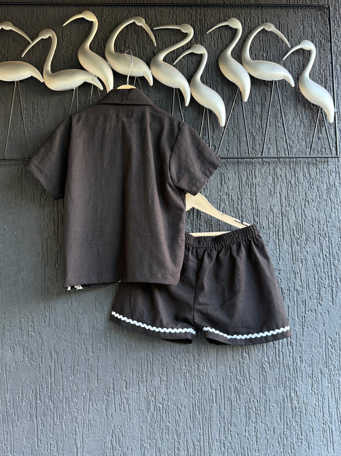 Black co-ord set for boys