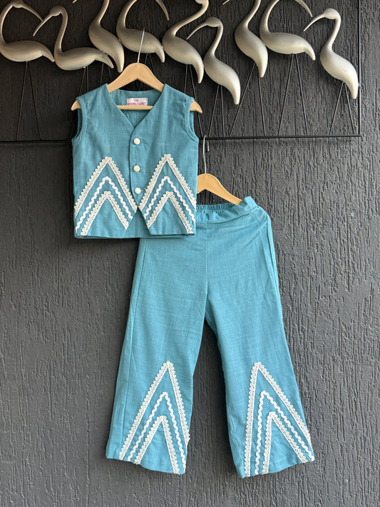 Sky blue co-ord set