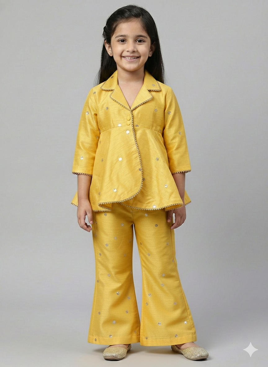 Yellow Booti Co ord set