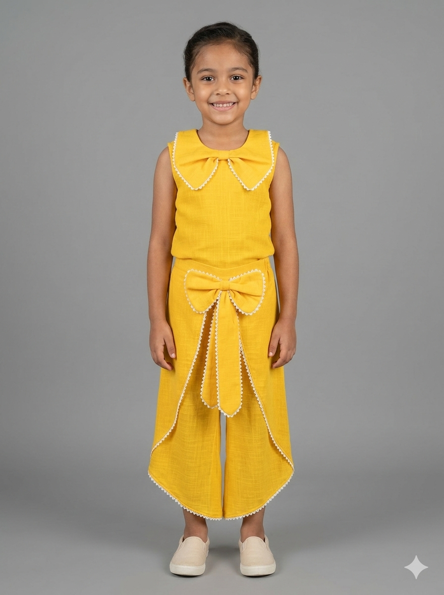 Sunshine Bow drape co-ord set