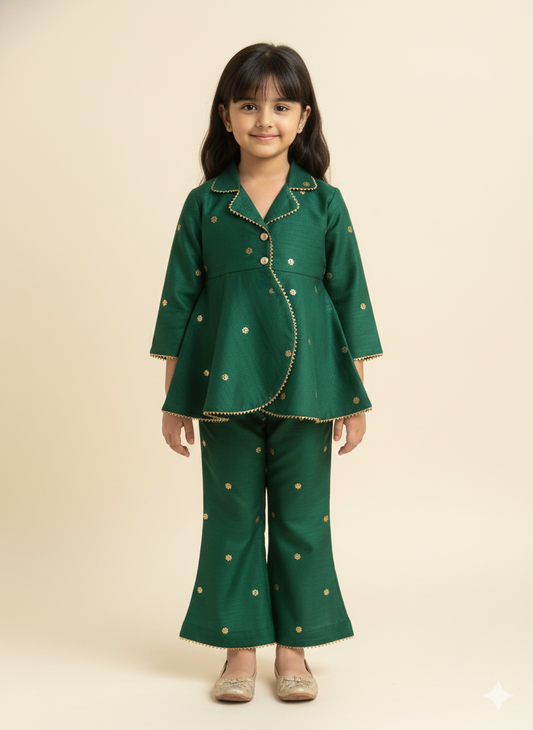 Bottle Green Booti Co ord set