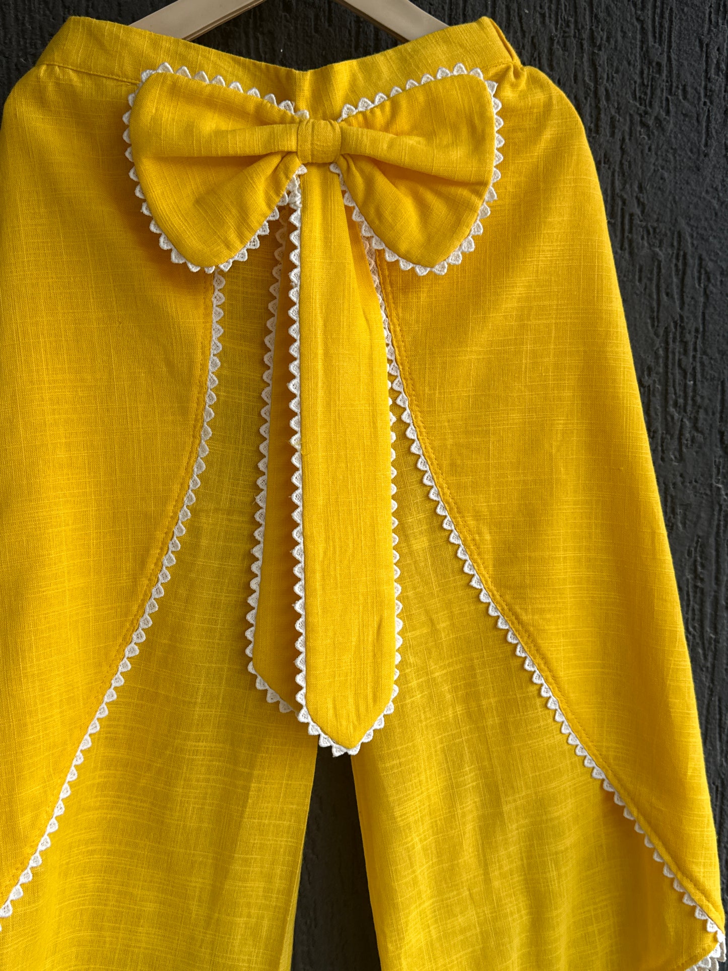 Sunshine Bow drape co-ord set