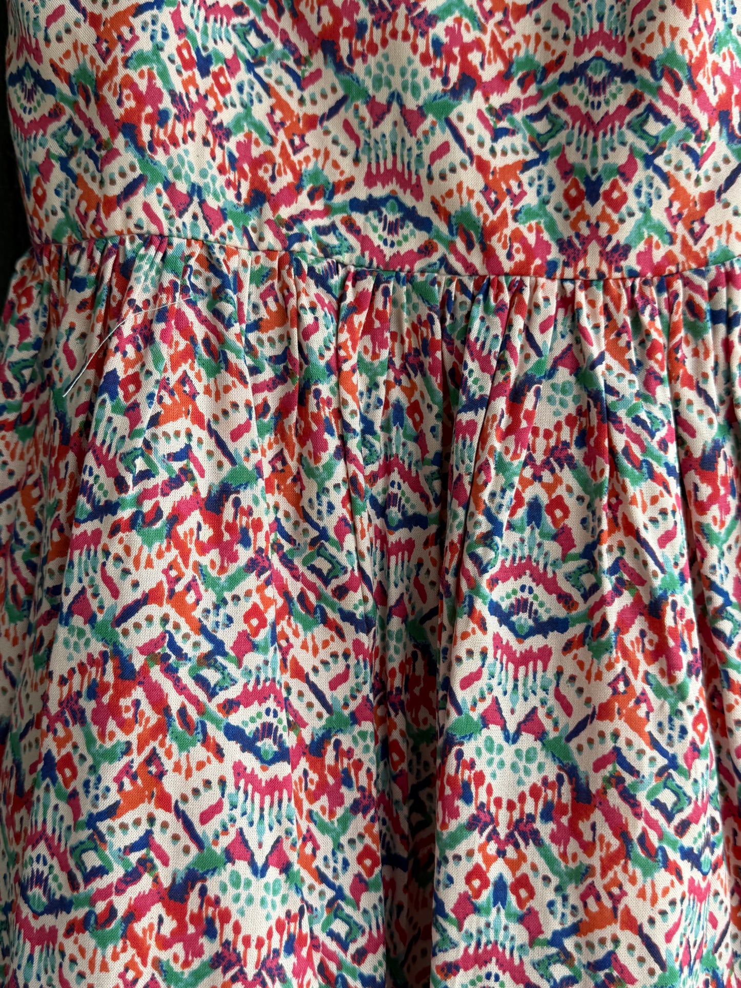 Multi colour strap dress