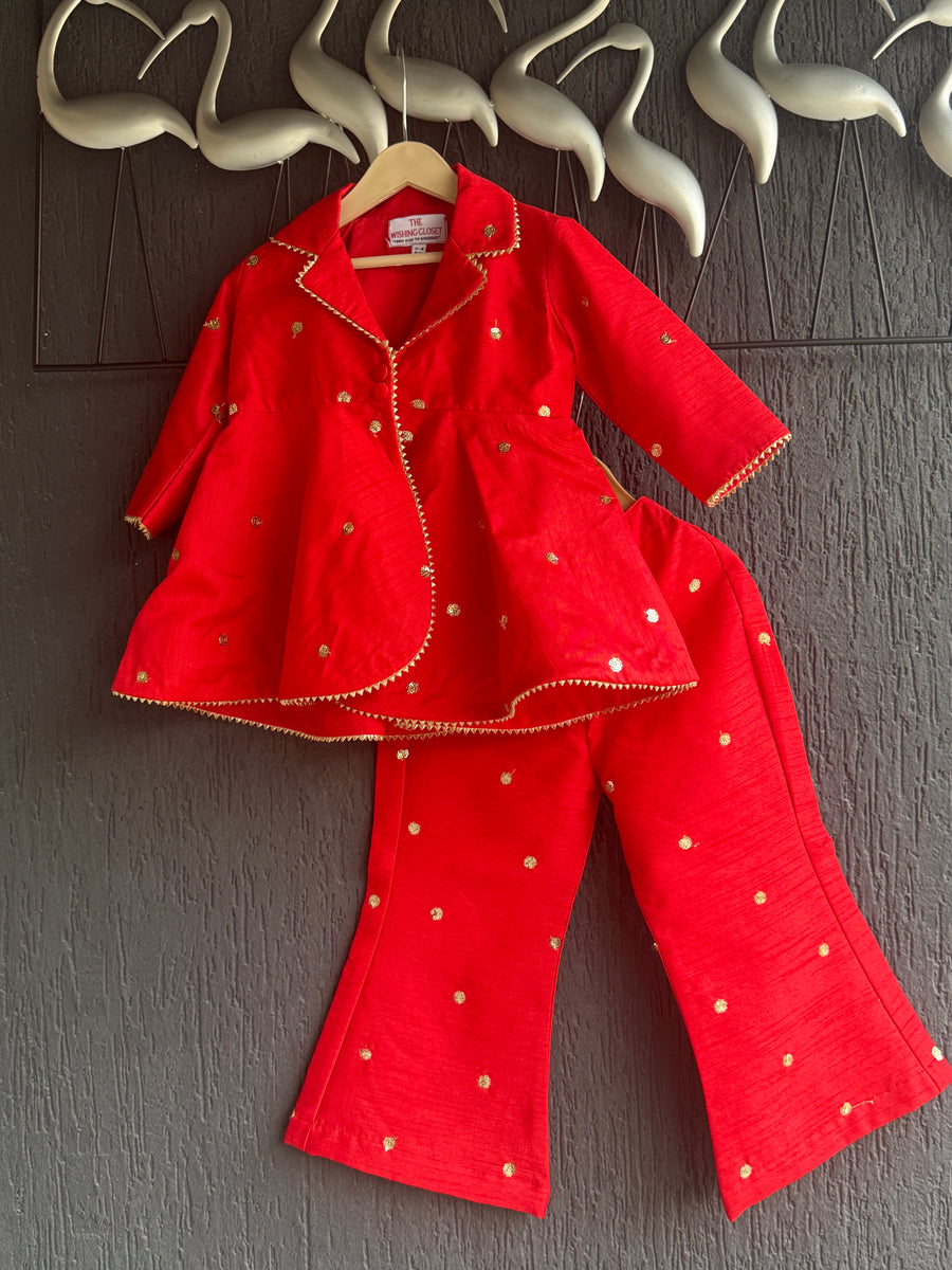 Red Booti Co ord set