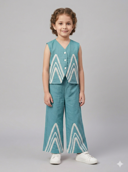 Sky blue co-ord set