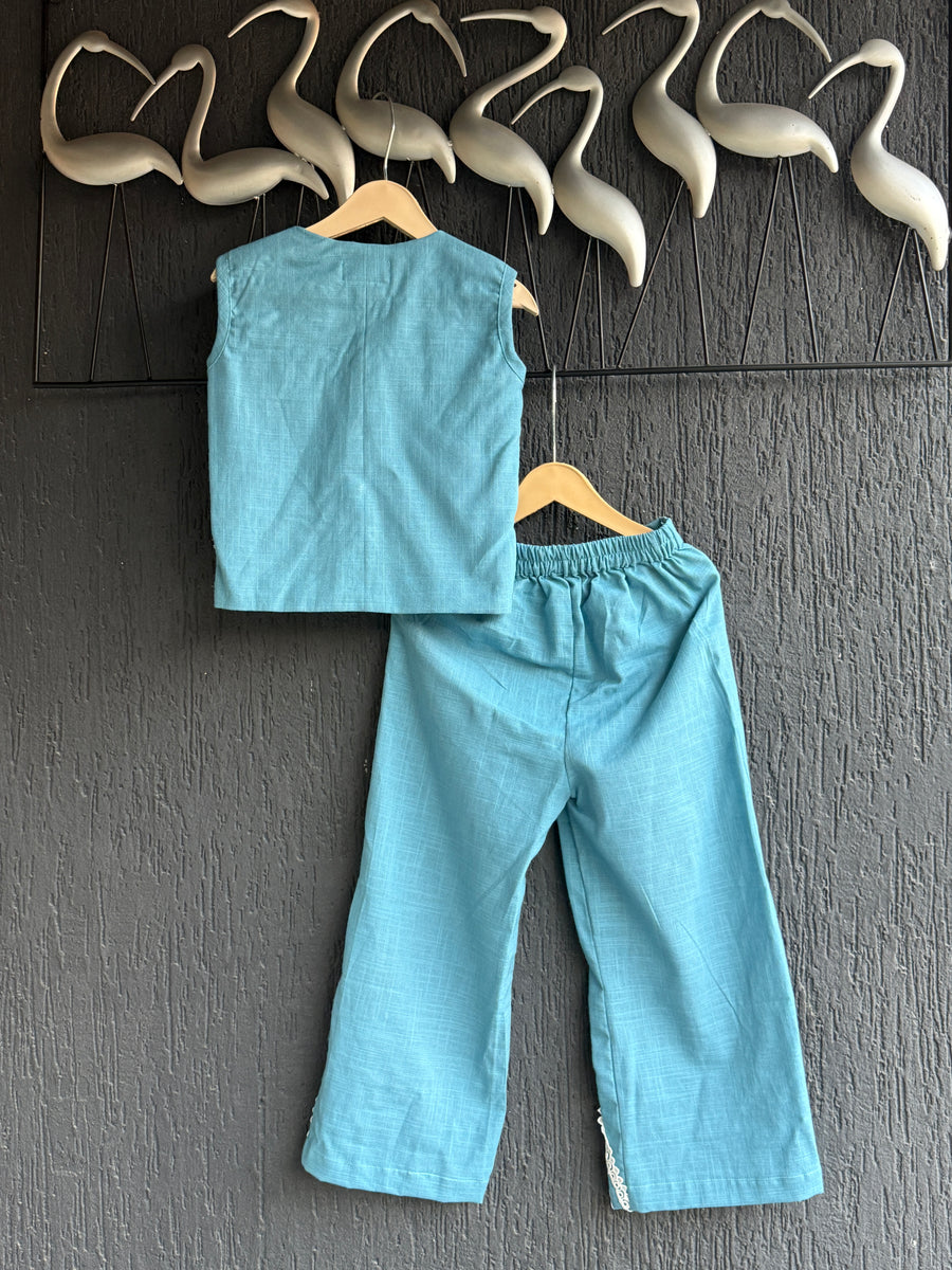 Sky blue co-ord set